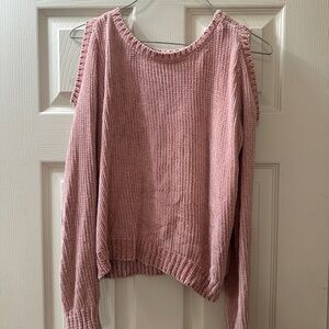 Soft off the shoulder sweater !